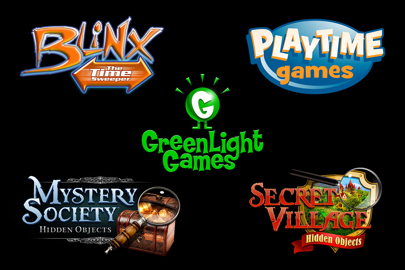 Various game logos